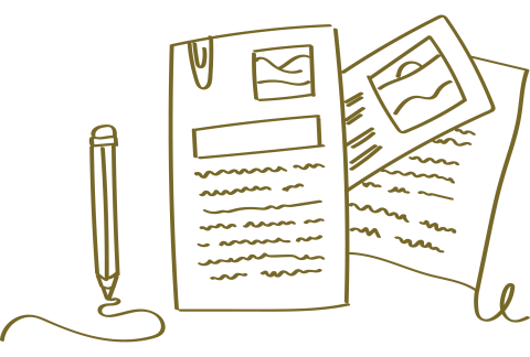 Pen and paper